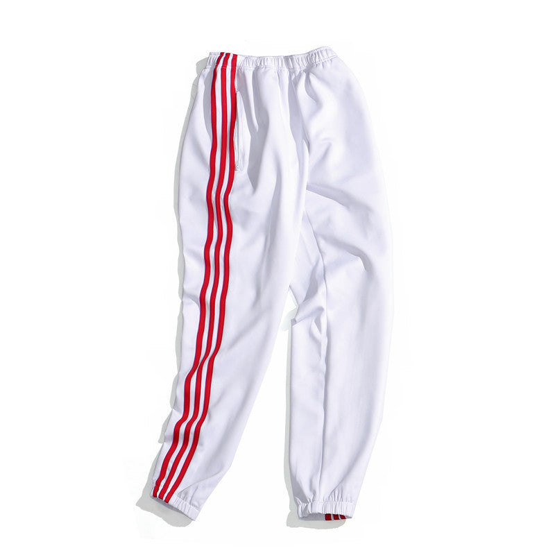 Multicolor plus size male and female couple sweatpants