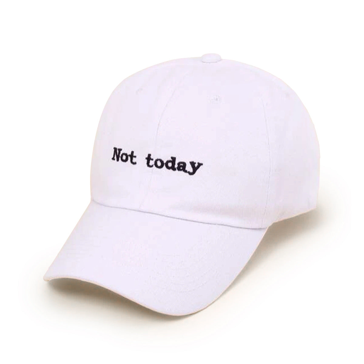 Embroidered Letter Cotton Baseball Cap