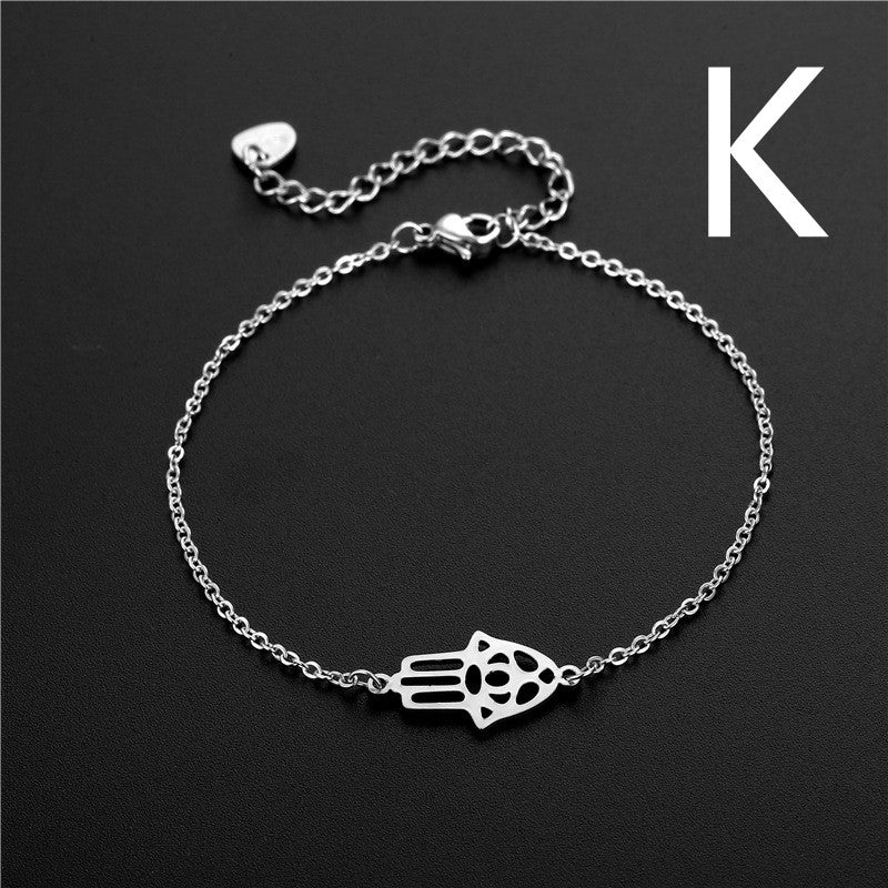 Stainless Steel Simple Jewelry Creative Trend Hip-hop Bracelet