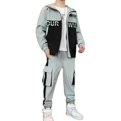 S.M.  "You Will" Tracksuit 2 Pcs Set Jackets and Pants