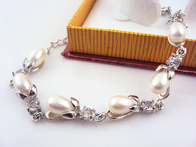 Pearl bracelet pearl jewelry bracelet