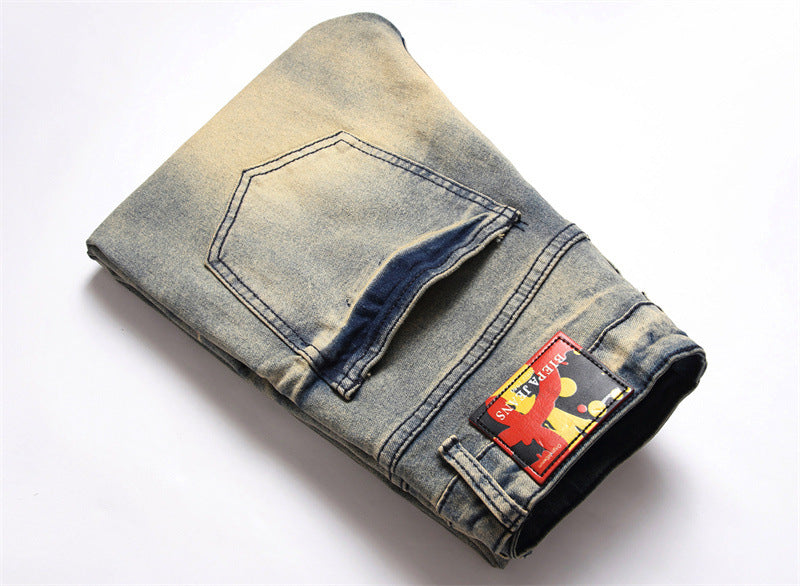 S.M. New Men's fashion Jeans