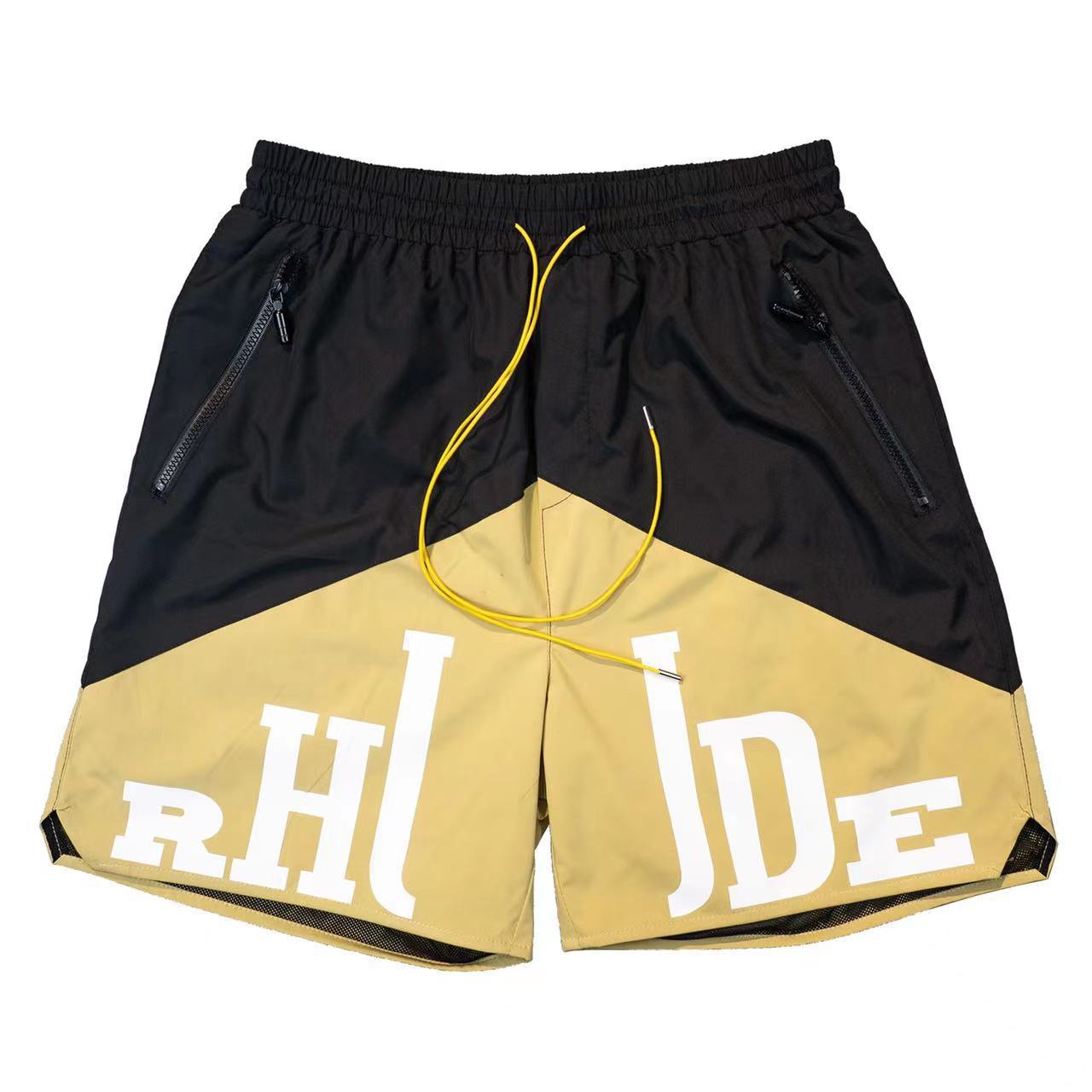 MEN'S "RHUDE" TRENDY SHORTS. S.M.