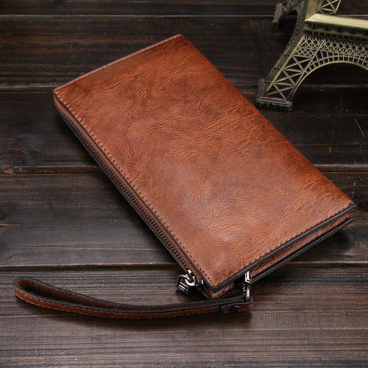 S.B. Men Handbag Coin Purse Wallet Mobile Phone Leather Bag