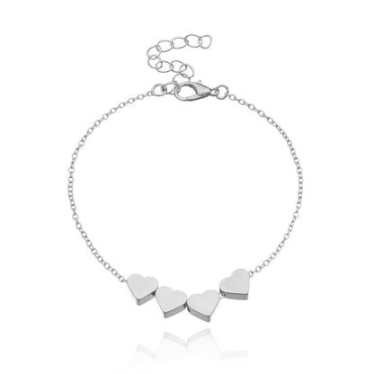 Fashion Love Pendant Simple Bracelet