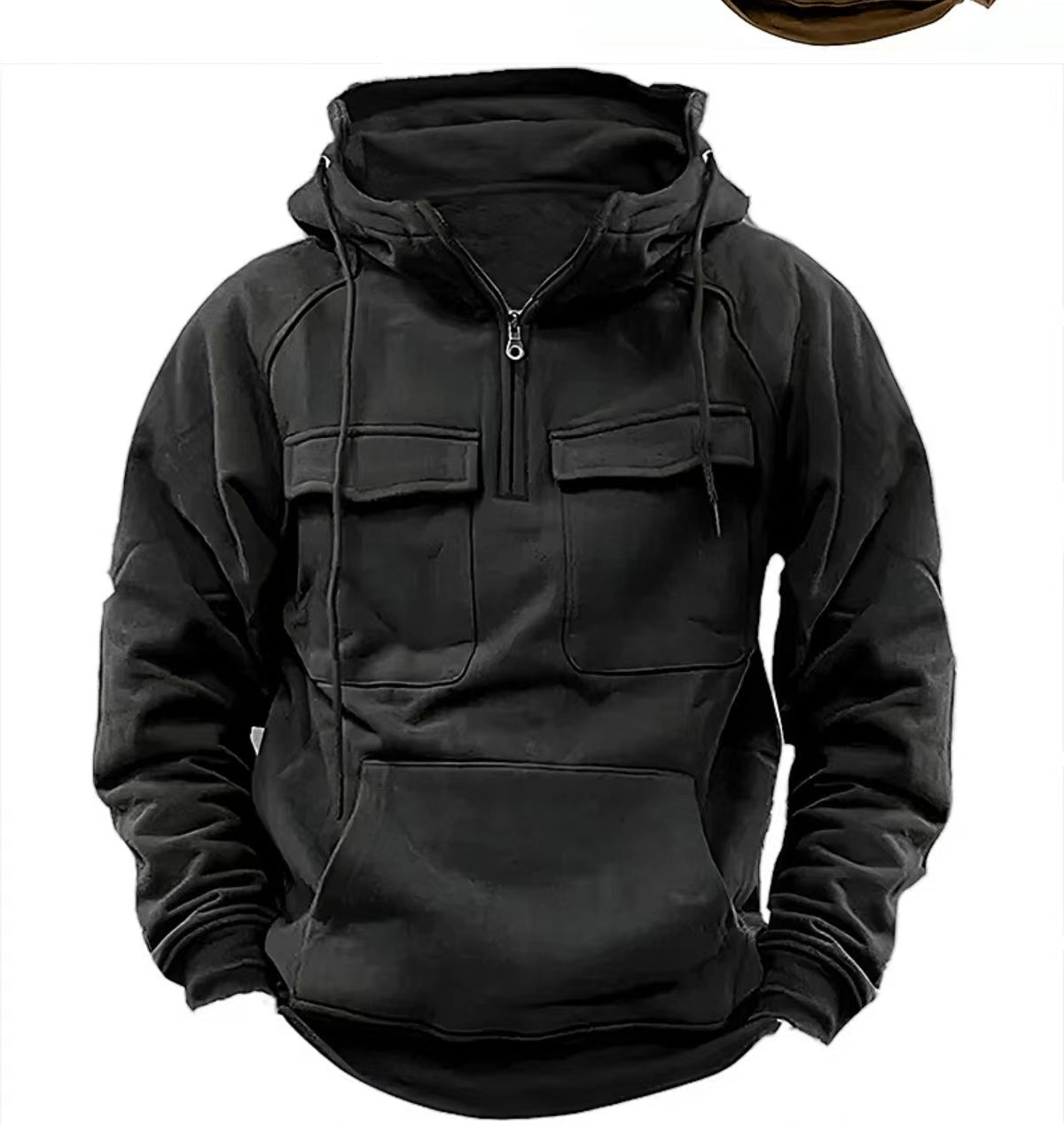 F.J.C. S.M. Thick Men's Hooded Pullover