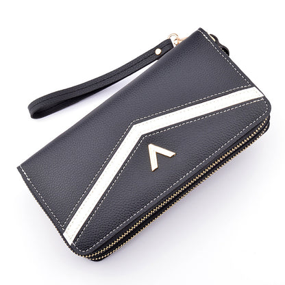 S.B. Women's  Double Zip Clutch