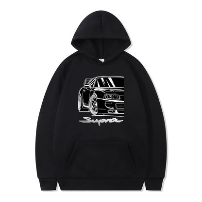 F.J.C.  S.M. men's  Sports Car Hoodie