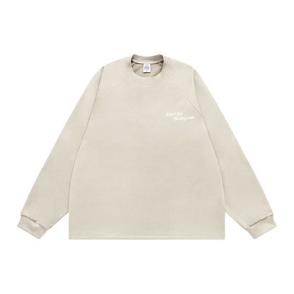 S.M. Dopamine Suede Steel Printed Embossed Sweater S.W.