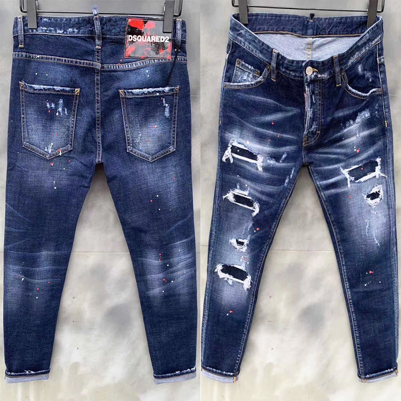 S.M.   Slim Straight Jeans