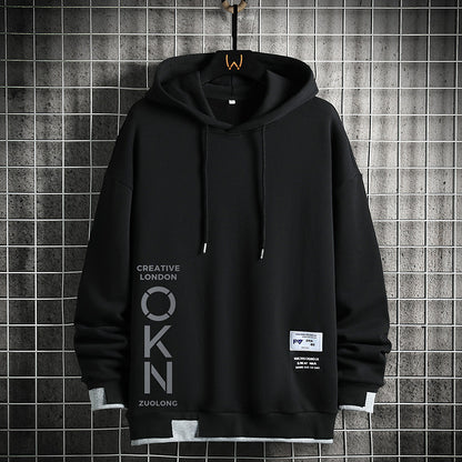 S.M.   Men's "Creative London"  Casual Loose Hoodie