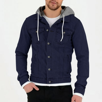 Men's Coat Multi-pocket Jacket Slim Fit S.M.