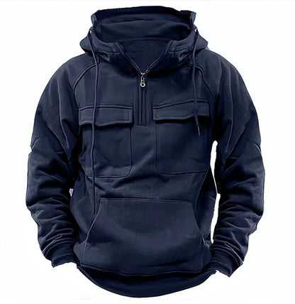 F.J.C. S.M. Thick Men's Hooded Pullover