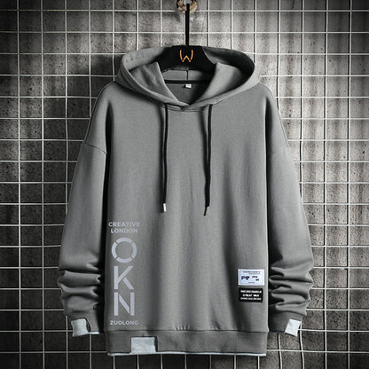 S.M.   Men's "Creative London"  Casual Loose Hoodie