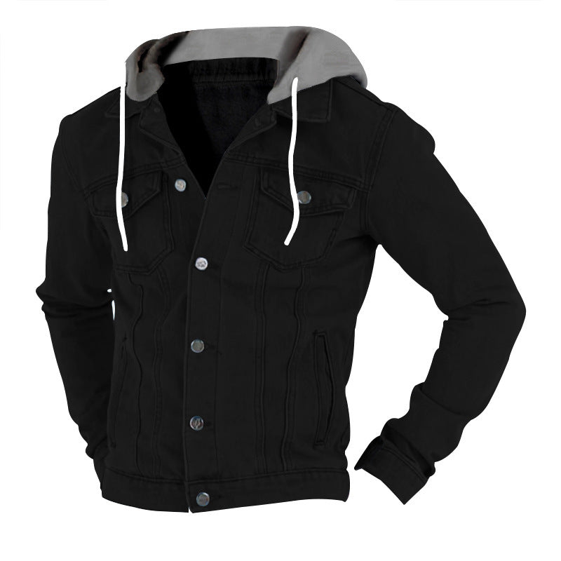 Men's Coat Multi-pocket Jacket Slim Fit S.M.