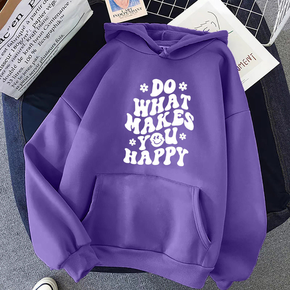 F.J.C.  S.W. Casual Printed Women's Hoodie