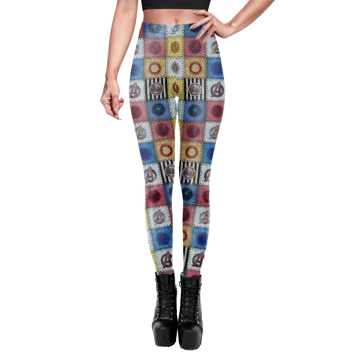 Women's Personalized Printed Yoga Fitness Leggings