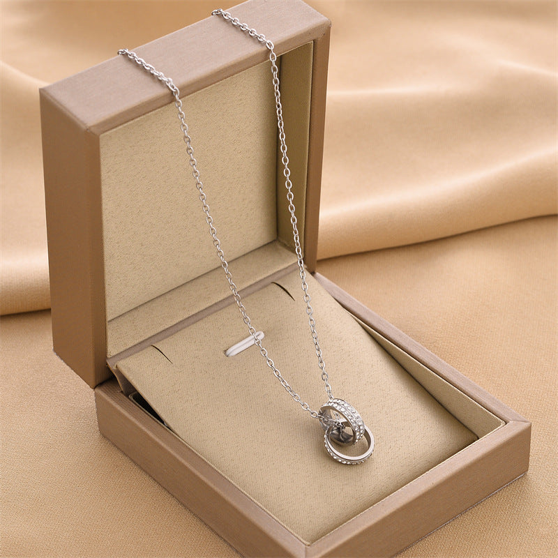 Titanium Steel Necklace Female Fashion Personality