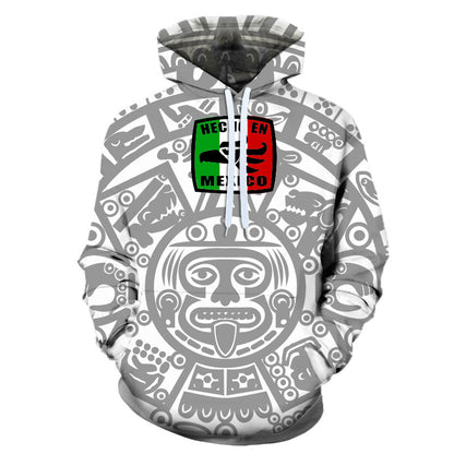 S.M. Men's Sweater Mexican Pride 3D Printed Hoodie