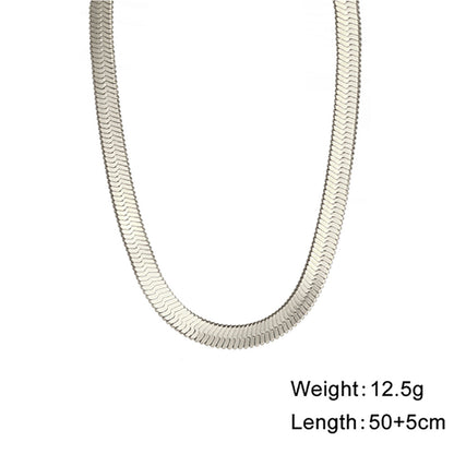 Popular Snake Bone Stainless Steel Choker