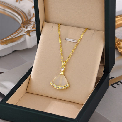 Titanium Steel Necklace Female Fashion Personality