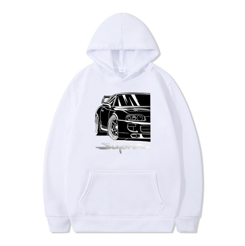 F.J.C.  S.M. men's  Sports Car Hoodie