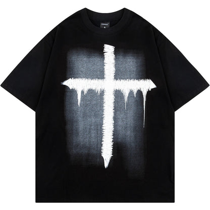 S,M. Men's Street Cross Short Sleeve S.W.