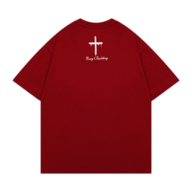 S,M. Men's Street Cross Short Sleeve S.W.