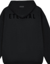 S.M.  ETERNALS ZONE Main line letter hoodie