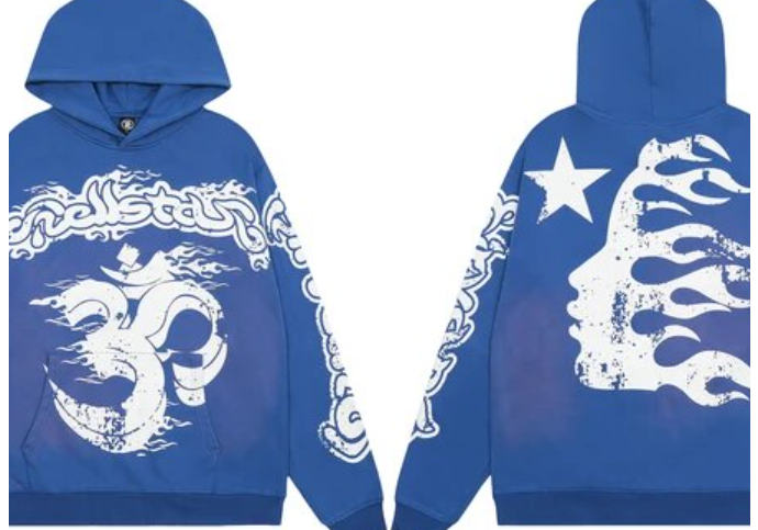 Hell star pullover hoodie. S.M.