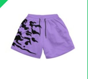 S.M. Shorts Fitness sports polyester breathable shorts Various anime styles