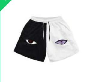 S.M. Shorts Fitness sports polyester breathable shorts Various anime styles