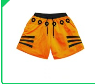 S.M. Shorts Fitness sports polyester breathable shorts Various anime styles