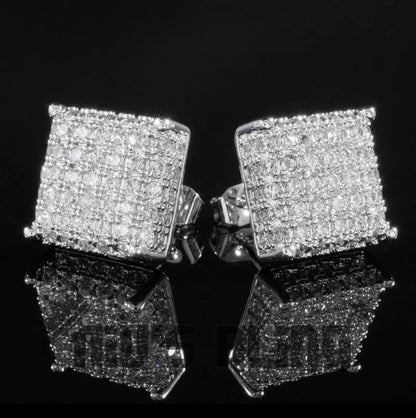 ICED OUT STUDS MEN'S/ WOMEN'S EARRING FASHION