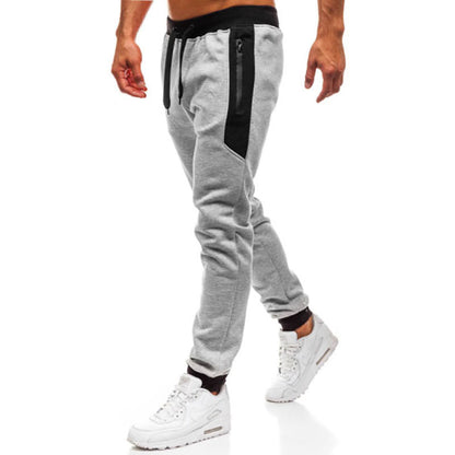 F.J.C.  S.M.  Men's Zipper Pocket Sports Joggers