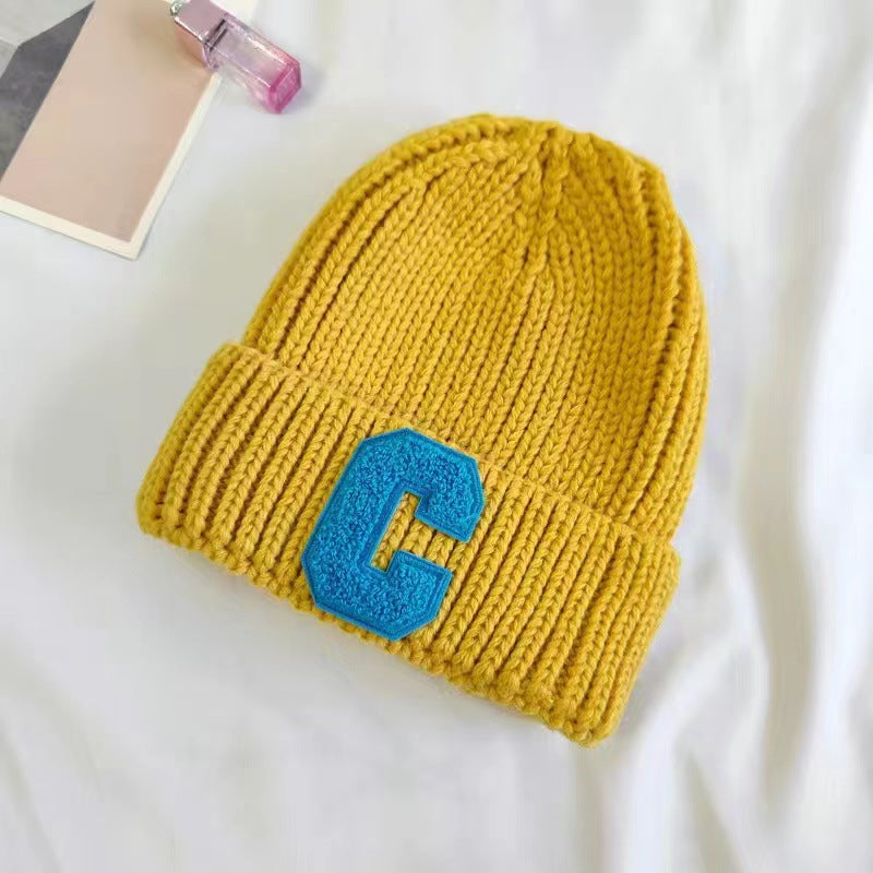 Warm Thick Thread Thickened Knitted Hat