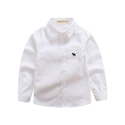 Children's Shirts Boys' Long-sleeved Shirts