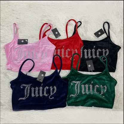 JUICY new pressed velvet camisole top