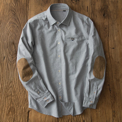 Oxford Cotton Slim-fitting Workwear Shirt