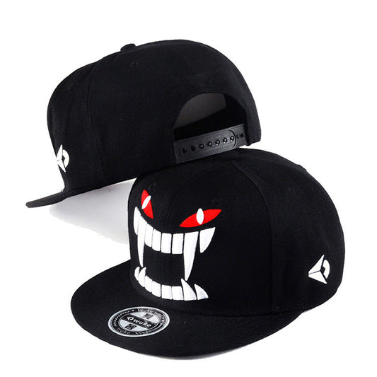 Flat Brim Hiphop Skateboard Cap Men's Hat