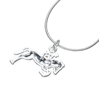 Ornament Fashion Pegasus Galloping Three-dimensional Pendant Necklace Bracelet