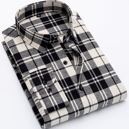 F.J.C. Men's Plaid  Shirts S.M.