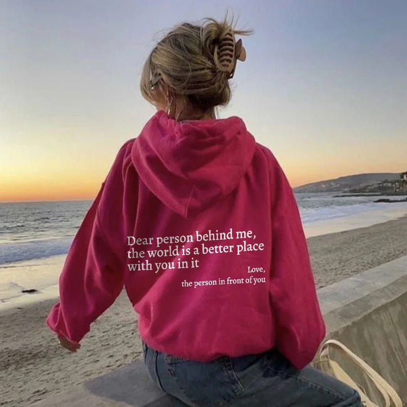 S.W. Dear Person Behind Me Hoodie