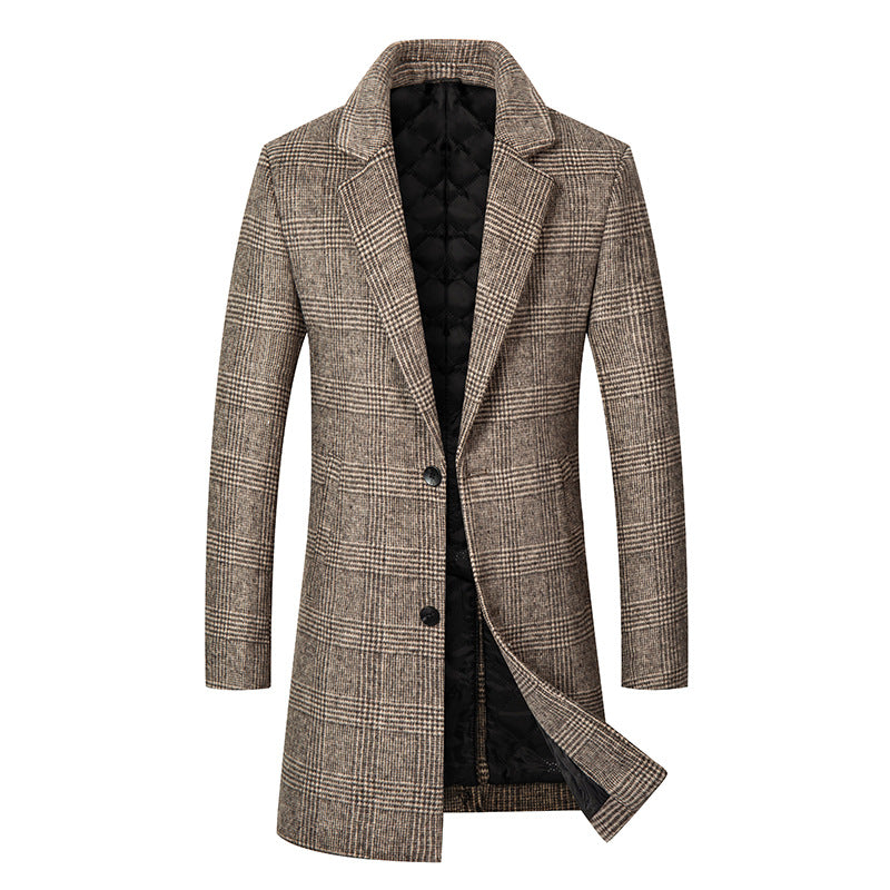 S.M. Business Blazer Casual Slim Fit Men's Overcoat