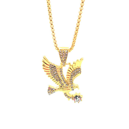 Personality Eagle Hip Hop Men's Necklace