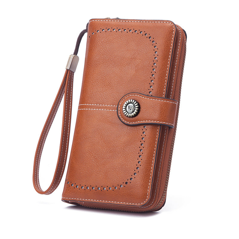 S.B. Stylish Retro Minimalism Long Wallet