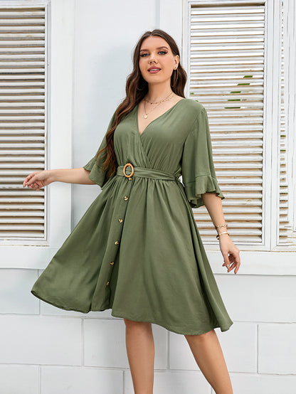 Plus Size  Women's Dress