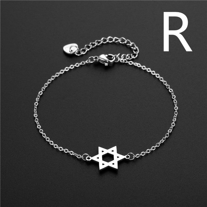 Stainless Steel Simple Jewelry Creative Trend Hip-hop Bracelet