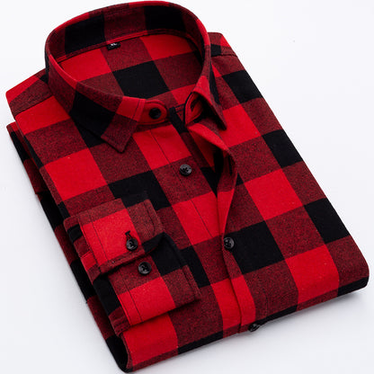 F.J.C. Men's Plaid  Shirts S.M.