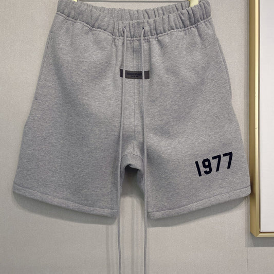 S.M. Fear of God Essentials 1977 Shorts 'Light Oatmeal'